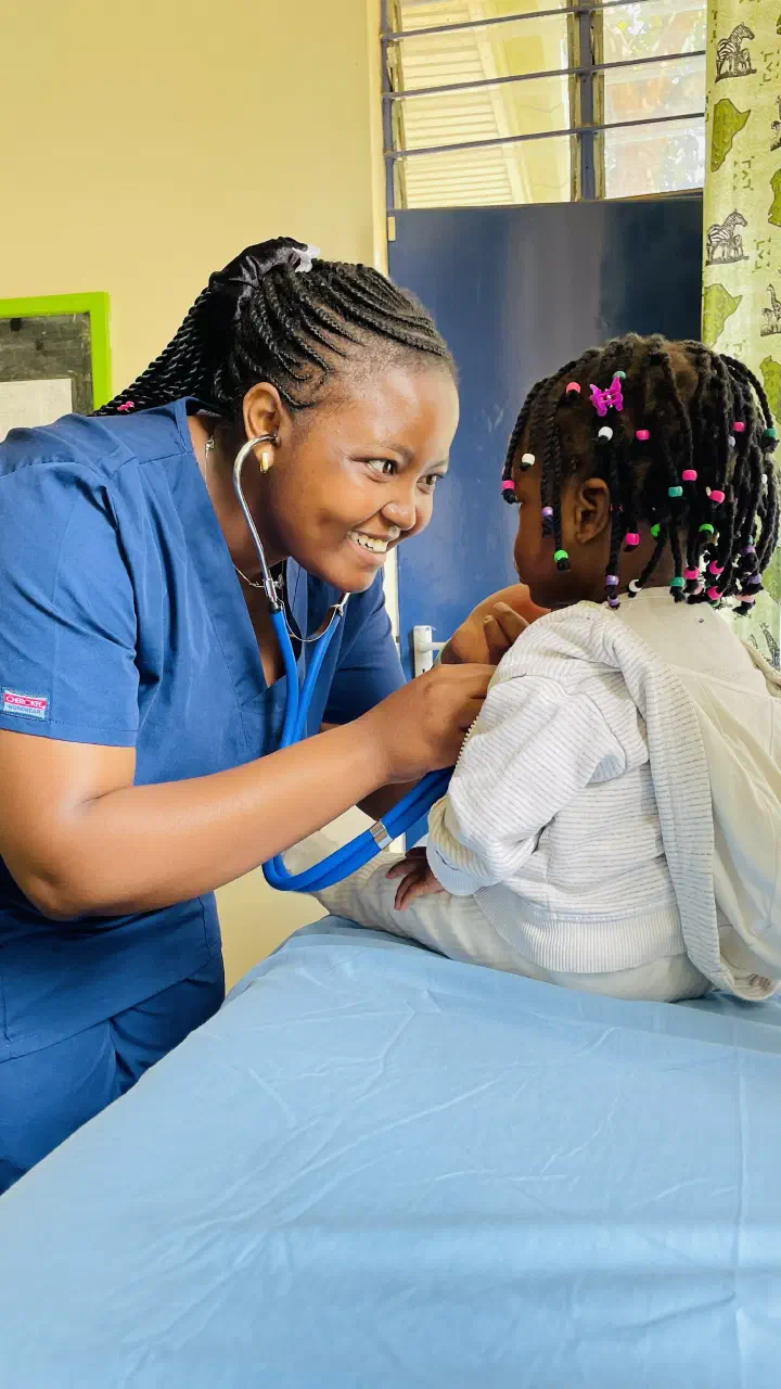 A child herself when she sought safety. Today, a registered nurse.
