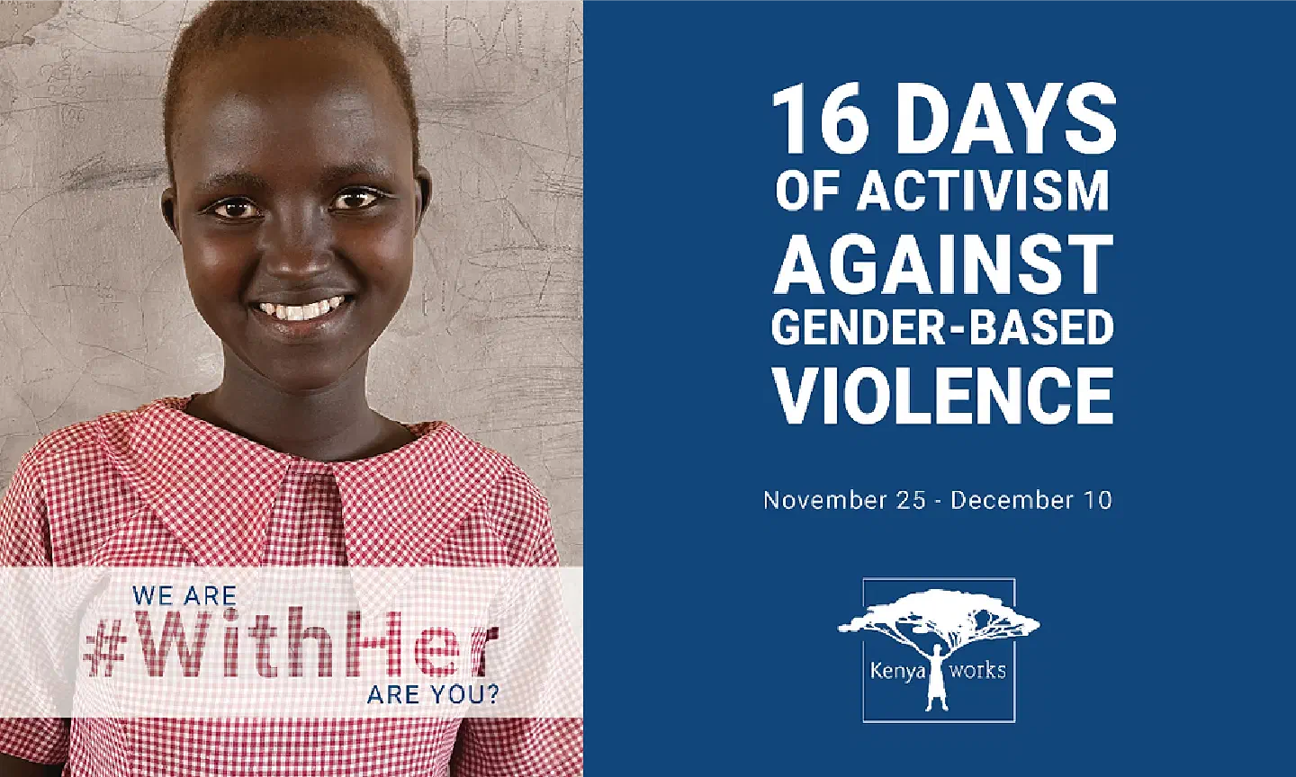 Join the #WithHer movement! End violence against women and girls