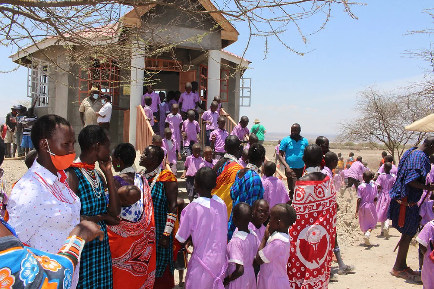 QUENCHING THIRST AND CLASSROOM SPACE